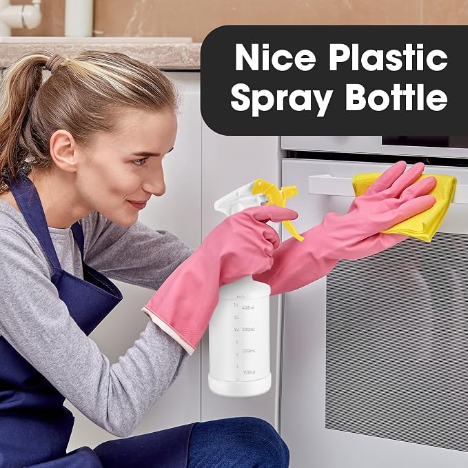 Eccliy 12 Pcs 16 Oz Plastic Spray Bottle, Adjustable Empty Reusable Sprayer - Image 7