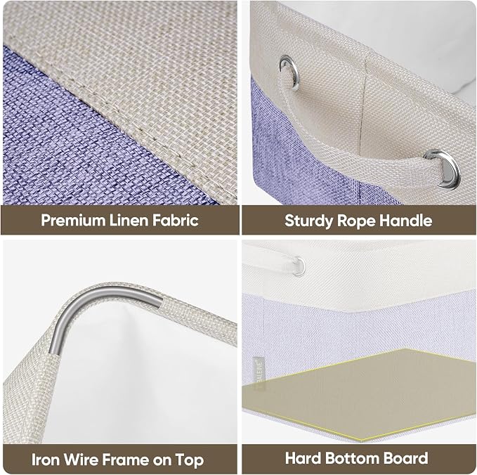 BALEINE 1 Pack Fabric Storage Bins - Image 6