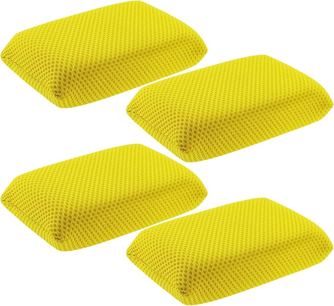 4 PCS Bug Scrubber Sponge Car, Bug Remover Wash Sponge，Car Cleaning Sponge by Unknown