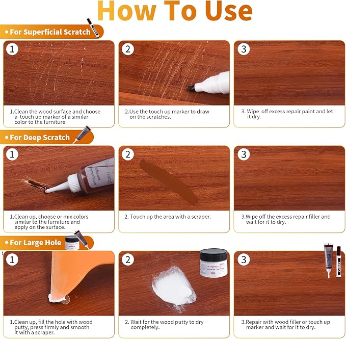 Wood Floor Scratch Repair - Image 4