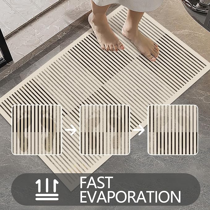 Ultra Thin Door Mat Indoor Entrance, 1/10 in Thin Door Mats - Image 6