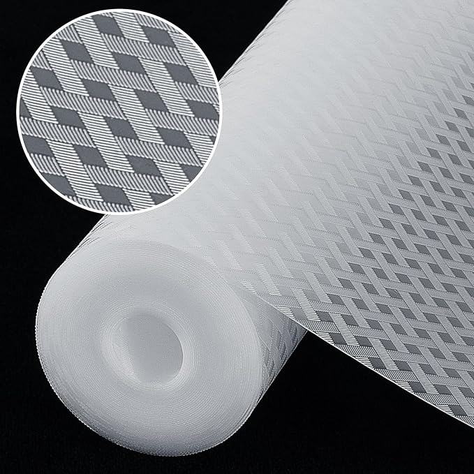 Shelf Liners, Non-Adhesive Drawer Liner, Waterproof & Oil-Proof Kitchen Cabinet by Origuuds