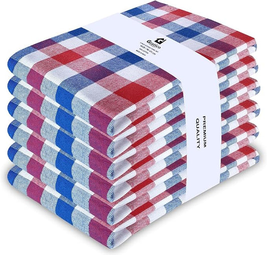 July 4th KitchenTowels Patriotic DishTowels 100% Cotton 18X28 Inches Highly by Gratico