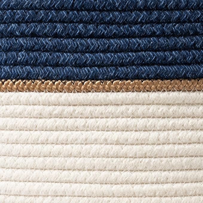 LA JOLIE MUSE Woven Basket Rope Storage Baskets - Image 6