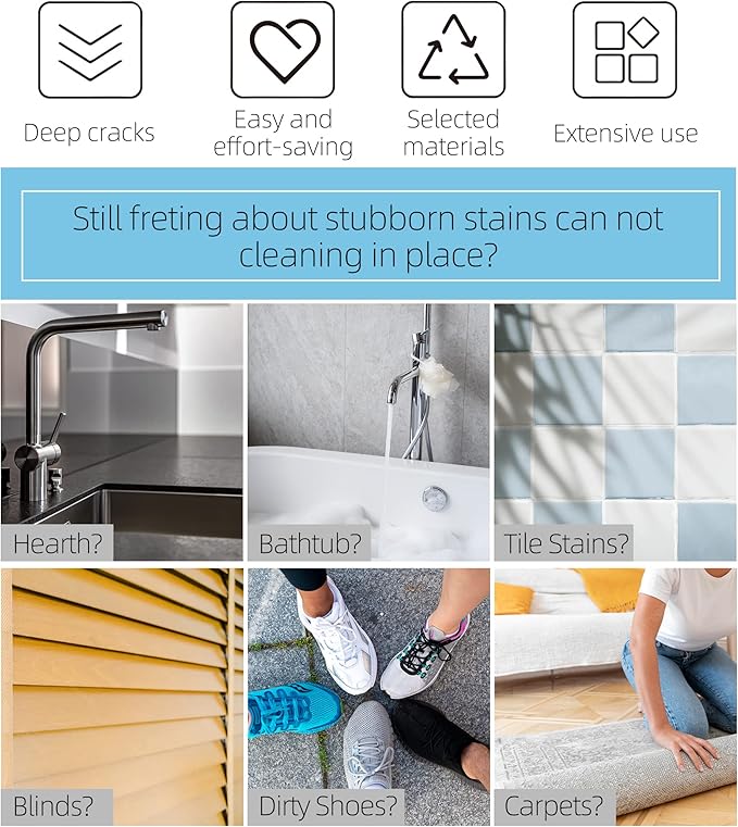 2-Pack Scrub Brush for Cleaning - Image 2