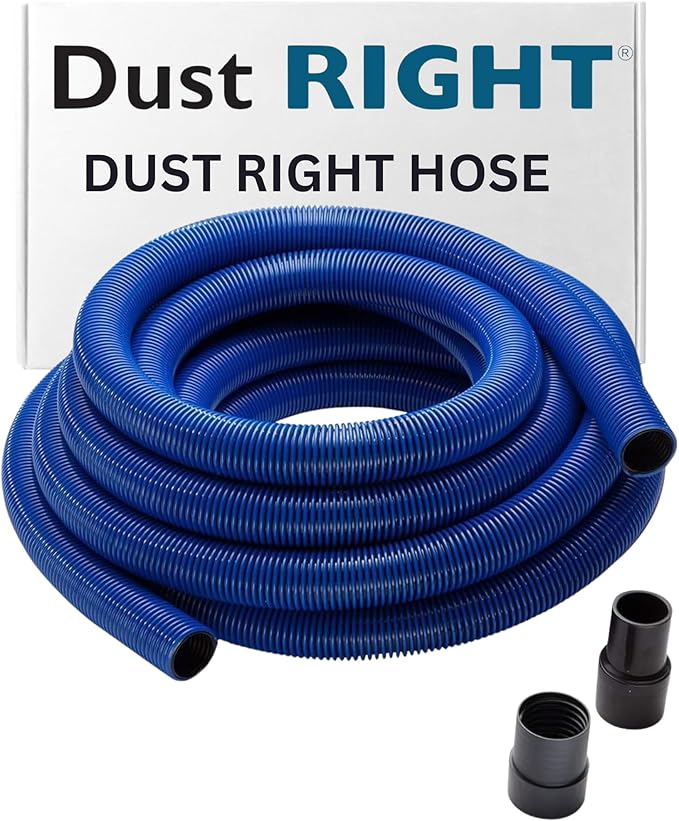 Rockler 40’ Heavy-Duty Shop Vacuum Hose Dust Collector - Image 2