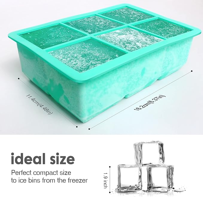 Silicone Ice Cube Trays 3 Pack - Image 3
