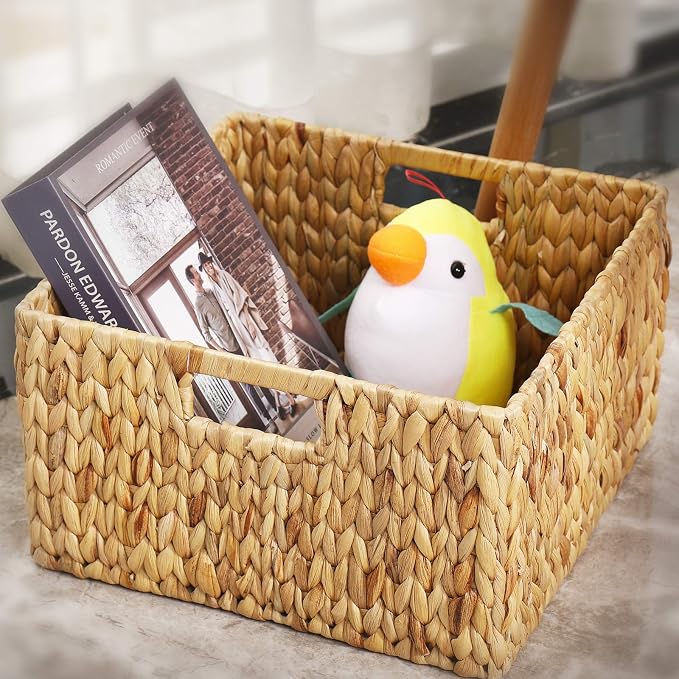 HOONEX Water Hyacinth Storage Baskets - Image 6