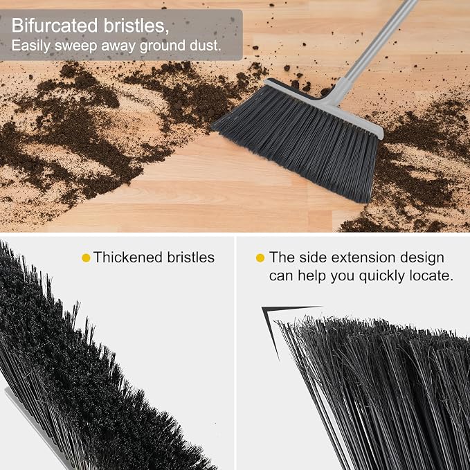 KeFanta 4 Packs Outdoor Broom Heavy Duty - Image 2