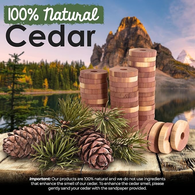 ecoKiwi Cedar Blocks for Clothes Storage - Image 2
