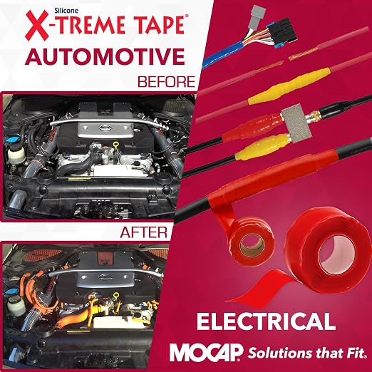 X-Treme Tape MOCAP Heavy Duty Electrical Tape, Self-Fusing Silicone Rubber - Image 4