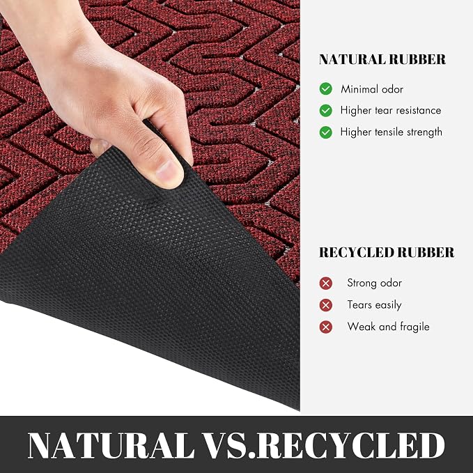 Yimobra Extra Large Door Mat Outside Entrance 60x32, Waterproof Heavy Duty - Image 6