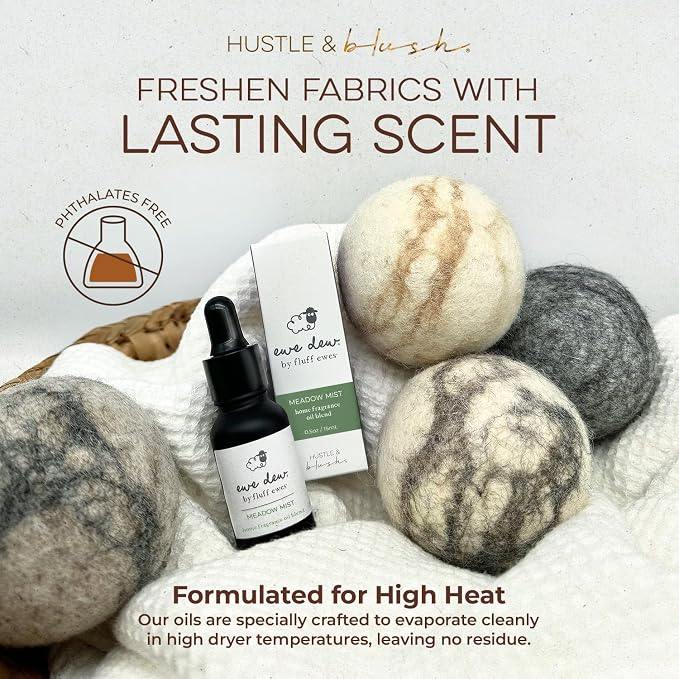 Laundry Essential Oils for Dryer Balls 15ml Meadow Mist - Image 4