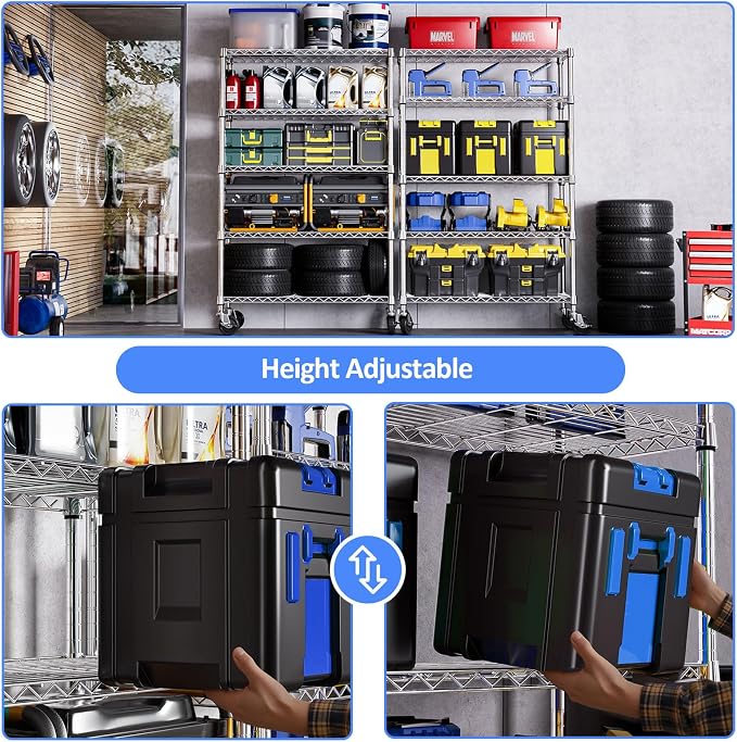 IZEUK 5-Tier Storage Shelving Unit - Image 5