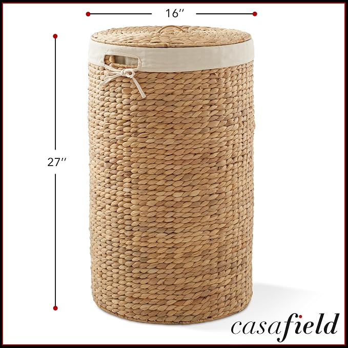 Casafield Round Laundry Hamper - Image 7