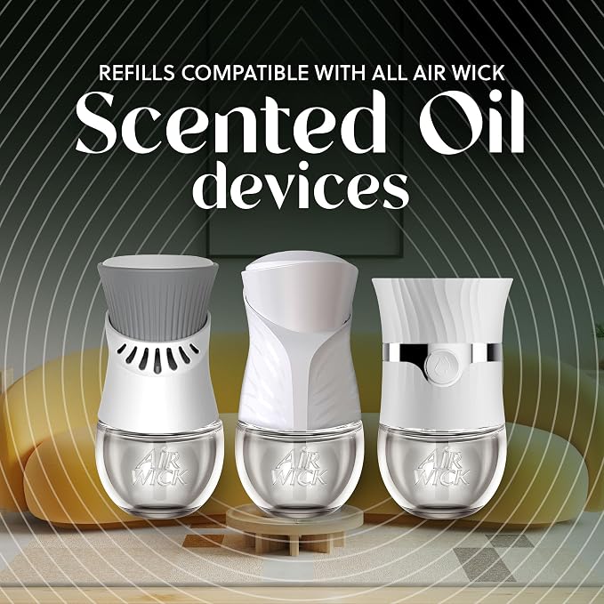 Air Wick Plug In Scented Oil Refills, Sweetgrass + Sandalwood, Air Fresheners - Image 3