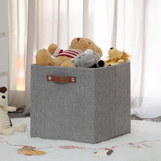 HNZIGE Fabric Storage Cubes Bins Baskets - Image 4