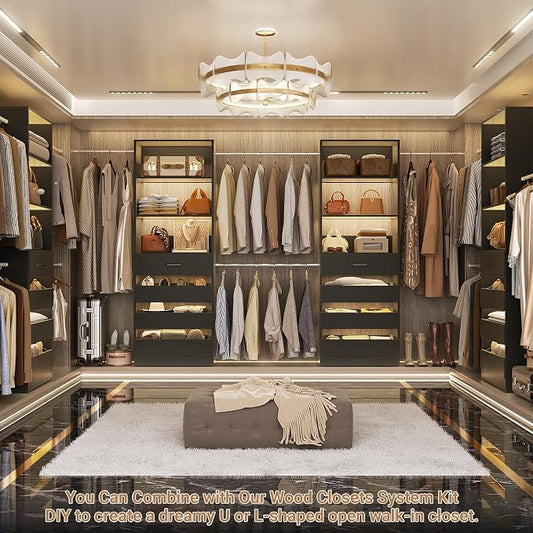Aheaplus Closet System, 6-15Ft Closet Organizer - Image 2