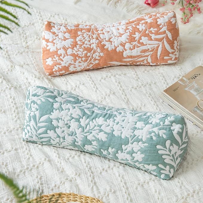 Buckwheat Neck Support Pillow Cervical Neck Cylinder Bolster Pillow, Buckwheat - Image 9