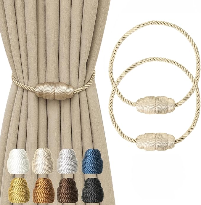 Magnetic Curtain Tiebacks by CurtainTiebacks