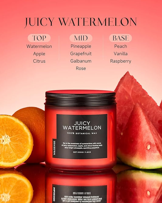 M&SENSE Juicy Watermelon Scented Candle - Image 2