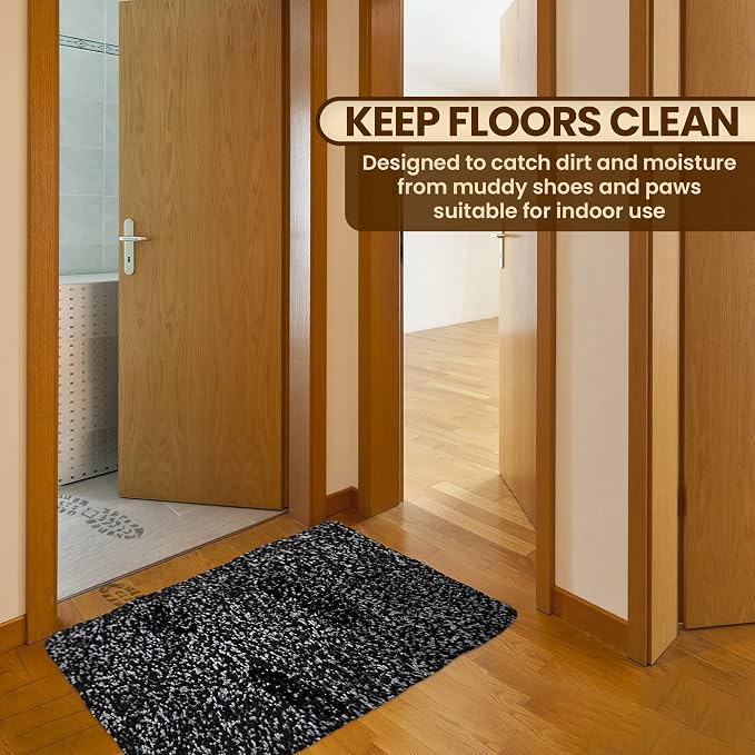 Premium Microfiber Indoor Door Mat – 36"x60" Washable Entry Mat, Waterproof - Image 4