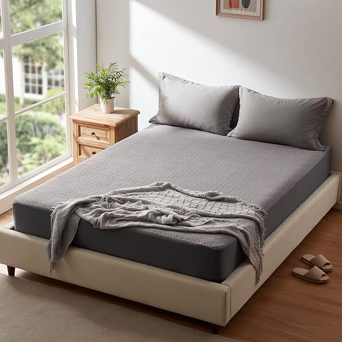 Hanherry 100% Waterproof Mattress Protector King Size - Image 6