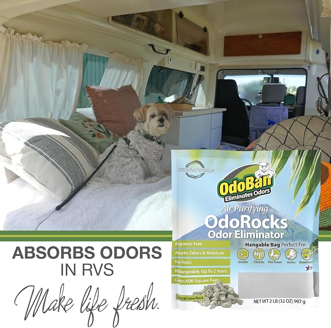 OdoBan Air Purifying OdoRocks Natural Odor Eliminator Made from Natural - Image 7
