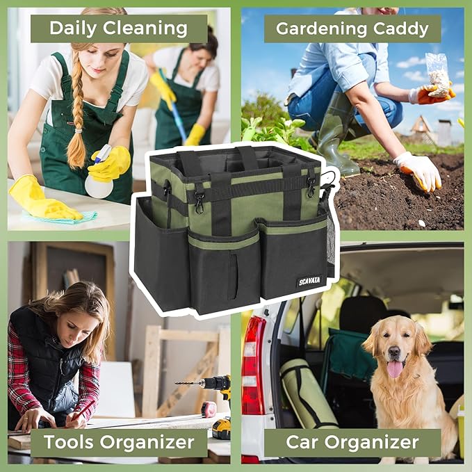 Compact Wearable Cleaning Caddy, Small Cleaning Caddy Supplies Organizer - Image 7