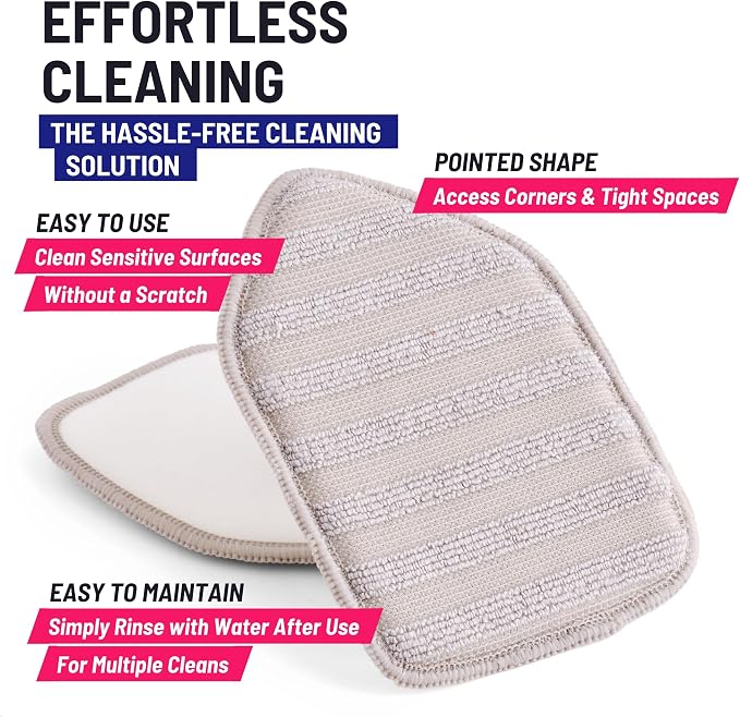Replacement Microfiber Pad for Moku Home Extendable Tub Tile Shower Scrubber - Image 4
