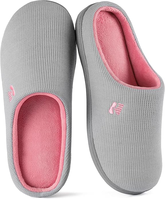 RockDove Women's Original Two-Tone Memory Foam Slipper by RockDove