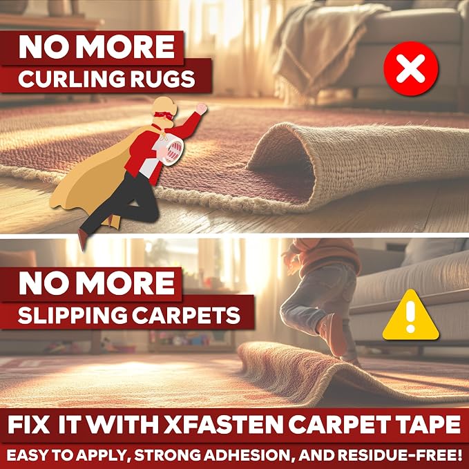 XFasten Double Sided Carpet Tape - Image 2