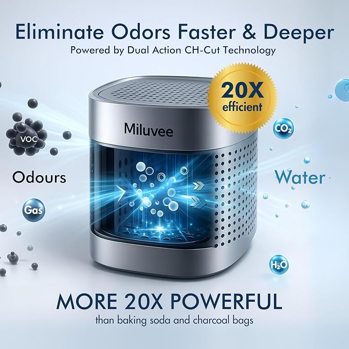 Premium Refrigerator Deodorizer, 10-Year Reusable Odor Eliminator - Image 2