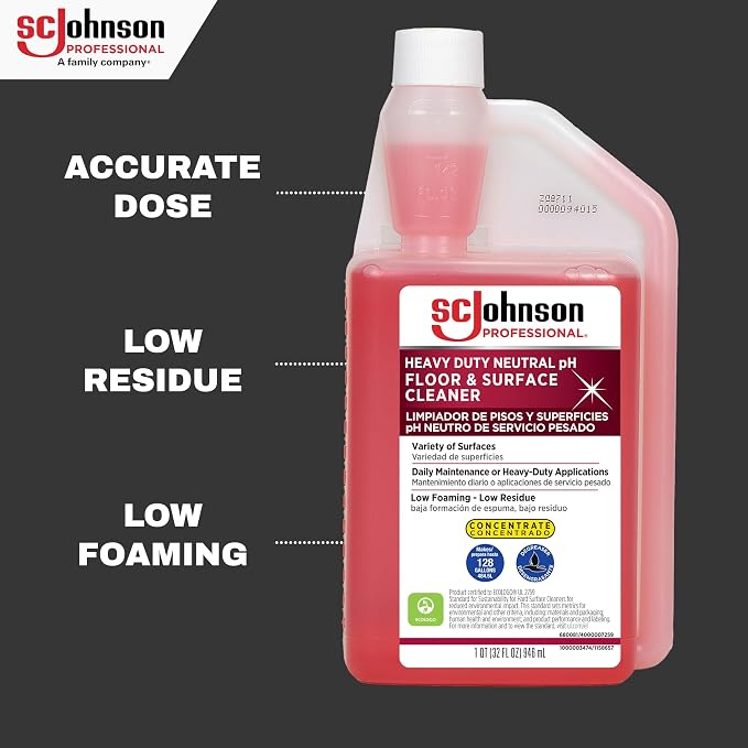 SC Johnson Professional Heavy Duty Neutral pH Floor and Surface Cleaner - Image 3