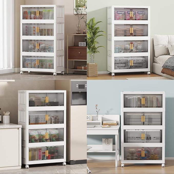 80Gal Stackable Plastic Storage Bins - Image 7