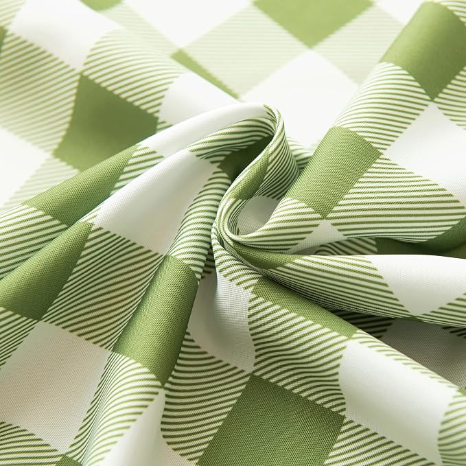 Waterproof Plaid Tablecloth Fabric - Image 6