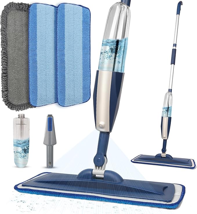 Mops for Floor Cleaning Wet Spray Mop by PANDAGRIP