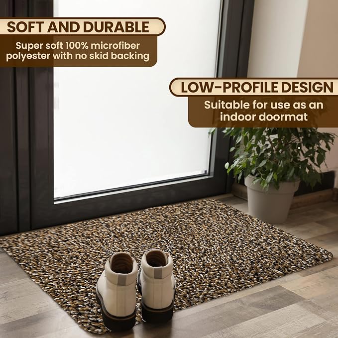 Premium Microfiber Indoor Door Mat – 20"x30" Washable Entry Mat, Waterproof - Image 6