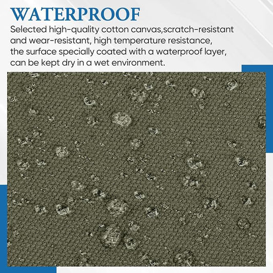Canvas Repair Patch 5.5 x 8 Inches 6Pcs Self-Adhesive Waterproof Canvas Patch - Image 2
