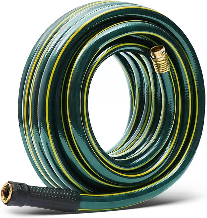 Solution4Patio Homes Green Garden Hose 3/4 in. x 25 ft. -Kink Free, No Leaking by Solution4PatioExpertinGardenCreation
