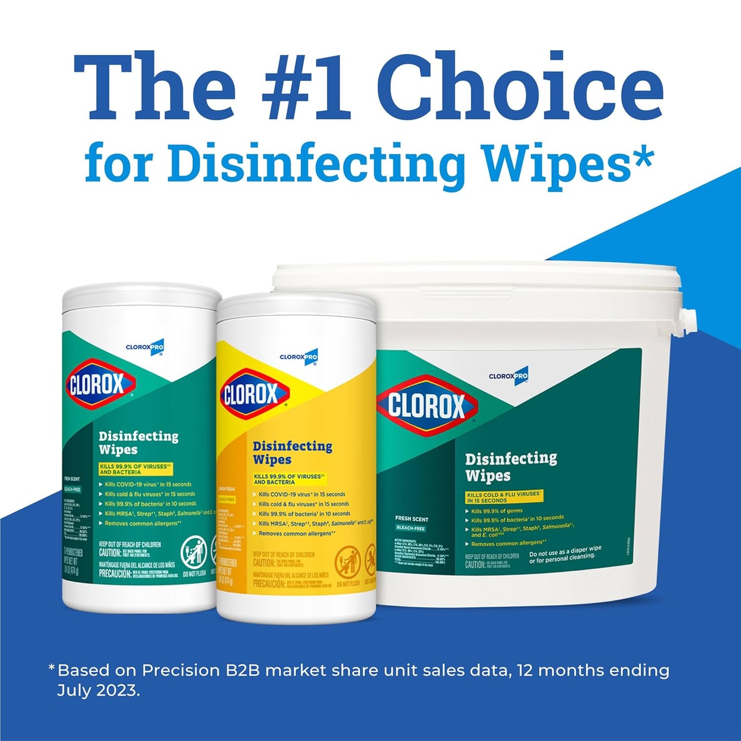 CloroxPro Disinfecting Wipes, Fresh Scent, 700 Count