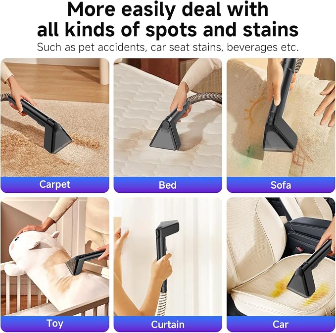 Portable Spot Cleaner Machine for Carpet and Upholstery - Image 3
