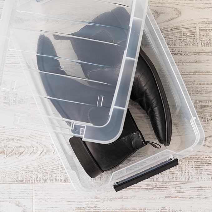 IRIS USA 4-Pack Storage Bins - Image 5
