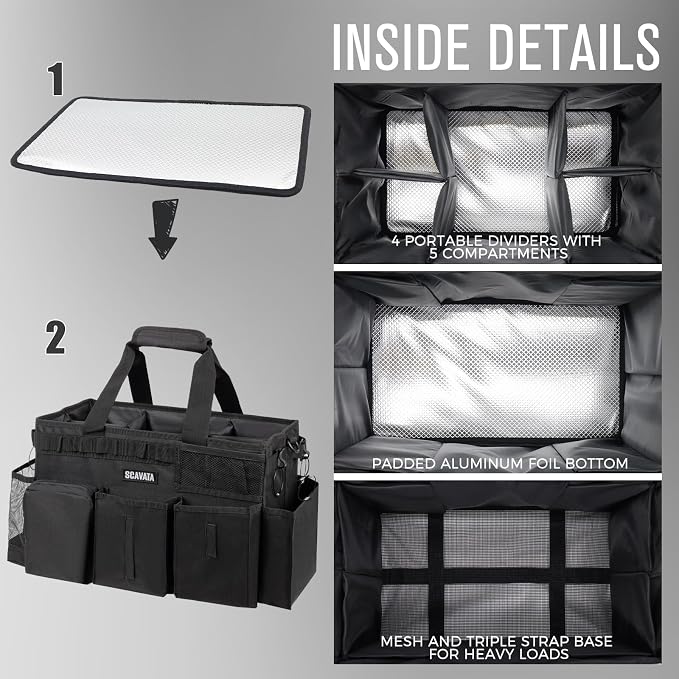 Wearable Cleaning Caddy Bag, Supplies Organizer - Image 5
