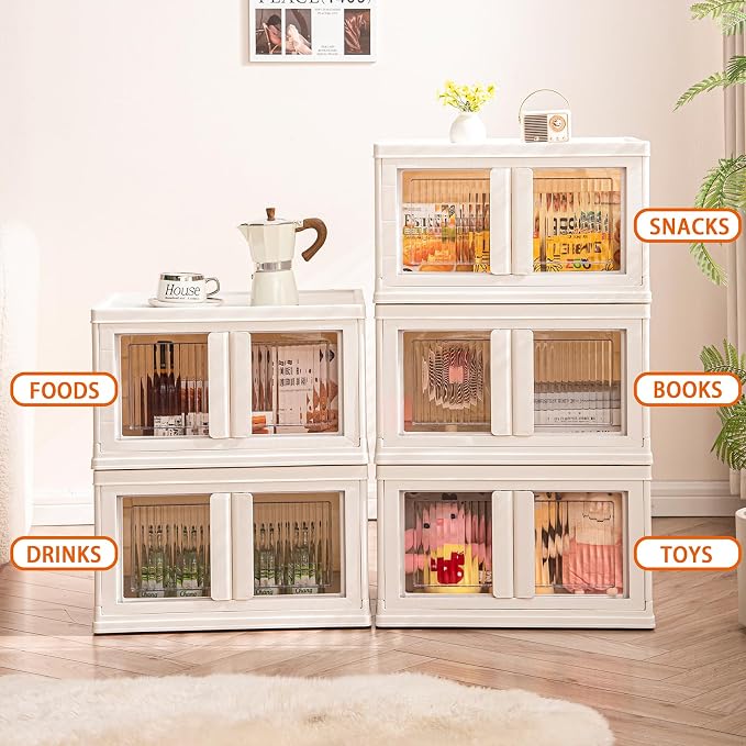 3 Tier Plastic Storage Bins - Image 3