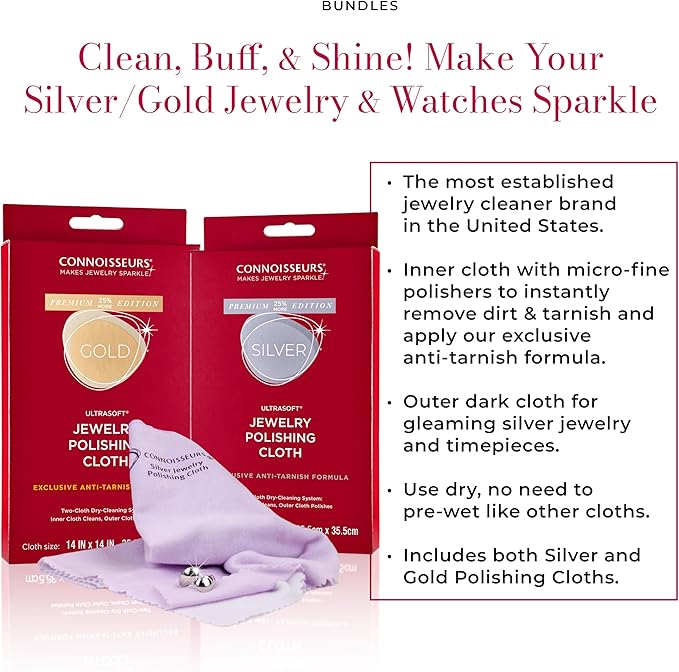 CONNOISSEURS Premium Edition Extra Large Polishing Cloth Bundle - Image 3