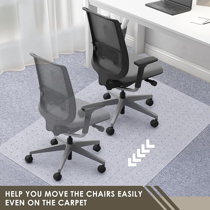 Azadx Heavy Duty Office Chair Mat - Image 6