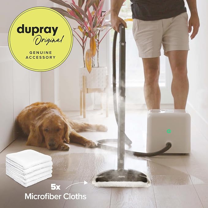 Dupray Washable Microfiber Cloths, Accessories Pack of 10 - Image 2
