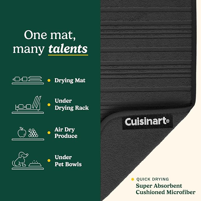 Cuisinart Dish Drying Mats for Kitchen Counter - Image 3
