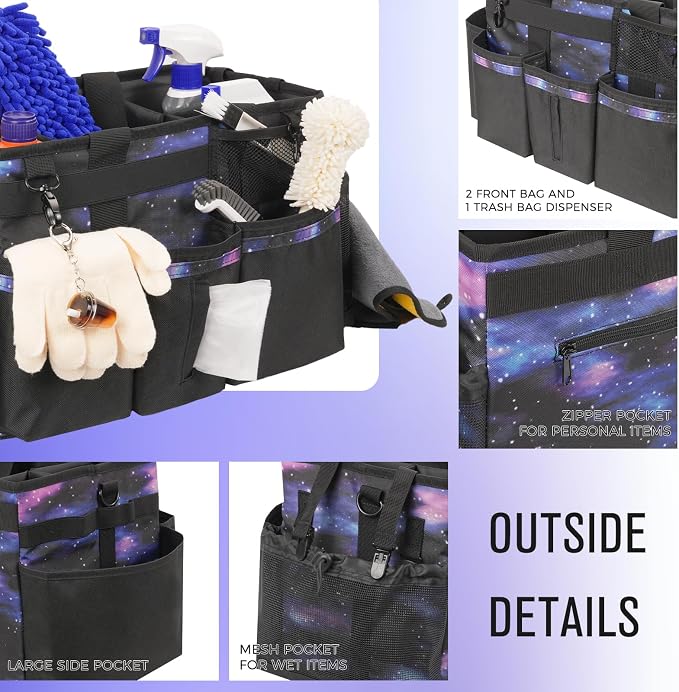 Wearable Cleaning Caddy, Cleaning Caddy Supplies Organizer - Image 3